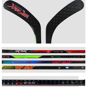 Bâton de hockey professionnel Vik-Max VM-PHJR 1.0, fibre de carbone intégrale 24k, longueur 154 cm, 55 #   Hockey sur glace Flex en promotion pour adolescents - Product Image 3