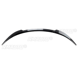 Rear Spoiler for Tesla Model 3 Glossy Black/Carbon Look Car Rear Wing Trunk Spoiler Decklid Lid Trim <b>Splitter</b> <b>Lip</b> - Product Image 2