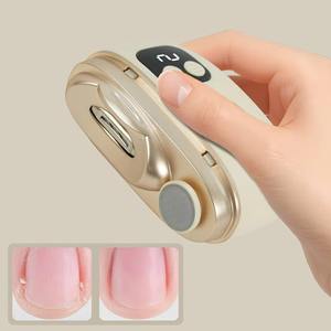 New Multifunctional Nail Polisher Electric Hand and Foot Nail <b>Grinder</b> Baby Anti-pinch Nail Clippers Electric Nail Scissors - Product Image 2