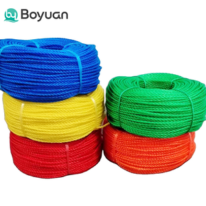 Cordon en polyéthylène torsadé coloré 3 brins 18-22 mm résistant aux UV, directement de l'usine, pour pisciculture et aquaculture, commande personnalisée - Product Image 5