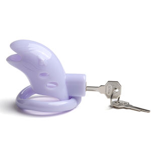 อุปกรณ์เซ็กส์ทอย3ห่วงล็อคอวัยวะเพศชายสีม่วงพร้อมพีซีวัสดุอุปกรณ์ทาสซาดิสม์สำหรับผู้ใหญ่ - Product Image 2