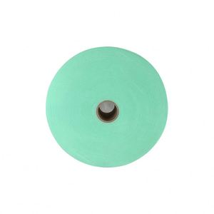Rollo de tela no tejida SMS spunbond verde claro de suministro de fábrica, tela médica desechable antibacteriana para cubierta de camilla de examen - Product Image 2