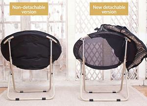 Sturdy Frame Linen Camping Moon <strong>Chair</strong> Weight Capacity for Safe and Secure Outdoor Sitting - Product Image 4