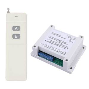 DC12V/24V Wireless <strong>Receiver</strong> Controller Board 433MHz RF <strong>Receiver</strong> With 2CH Wireless Switch For Remote Controls - Product Image 6