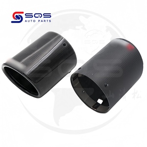 Embouts d'échappement SQS en fibre de carbone de haute qualité pour embouts d'échappement Akrapovic pour BMW M3 M4 M5 M6 pour <span class=keywords><strong>AUDI</strong></span> Q3 <span class=keywords><strong>Q4</strong></span> Q5 Q7 tuyau d'échappement de silencieux - Product Image 6