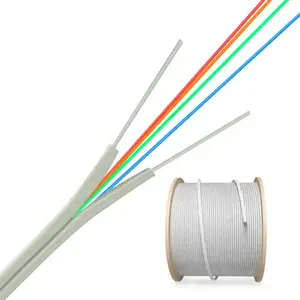 FTTH çin Gjxfh/gjxh kapalı G657A2/G657A1 Cable1- 2 çekirdek SC Cctv açık 3 1 20m 15m iletişim kabloları Fiber optik kablo