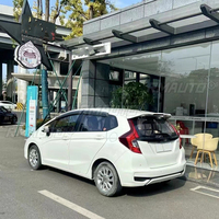 Aileron de coffre arrière en plastique ABS non peint, couleur apprêt, accessoires de voiture pour Honda Fit Jazz 2014 2015 2016 2017