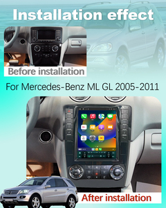 Xe điều khiển trung tâm cảm ứng màn hình lớn đa phương tiện Player GPS navigation Stereo đài phát thanh 12.1/9.7 inch thích hợp cho Mercedes-Benz <span class=keywords><strong>ml</strong></span> - Product Image 2
