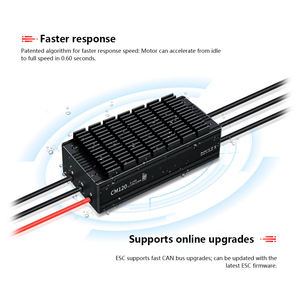 Controlador de Velocidad Electrónico (ESC) CM120 120A 5-18S IP67 Impermeable Sin Escobillas 500Hz con BEC para Drones Agrícolas y Repuestos de Modelos RC - Product Image 2