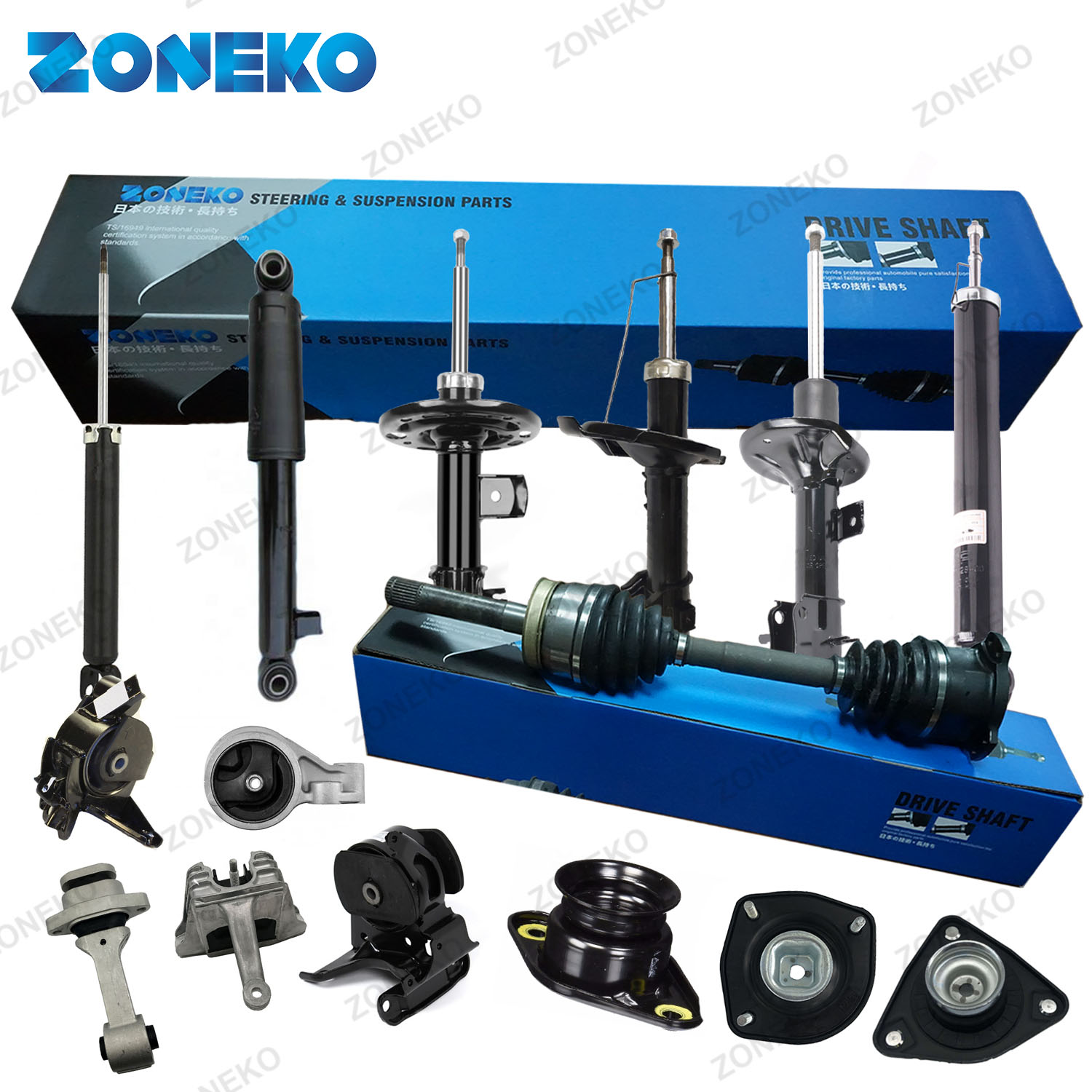 ESK Zoneko amortecedor de choque de fábrica, peças automotivas, 54661