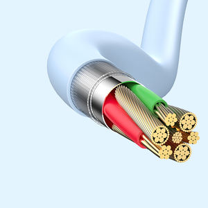 3in1 USB3.0 6A Fast Charging TPE Soft Mobile Phone &amp; Power <strong>Bank</strong> <strong>Data</strong> Cable for for - Product Image 4