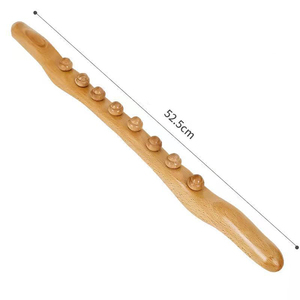 ODM Hand Massage <b>Roller</b>, 5 Types Muscle <b>Roller</b> Stick, Manual Wood Therapy Massage Tools Massager <b>Rollers</b>, for Relaxes Thigh, <b>Leg</b> - Product Image 2