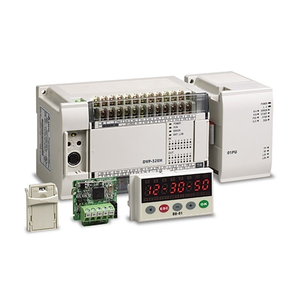 Controlador PLC DVP40EH00R3 DVP40EH00T3 DVP64EH00R3 40 E/S 64 E/S Salida de Relé Transistor NPN para Control de Automatización Industrial - Product Image 2