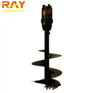 Hole Forming Machinery Earth Auger Bucket Drill Bit For Tractor