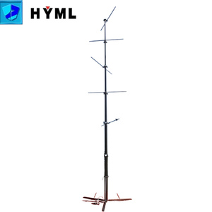 Nhôm cơ thể khóa mast với tripod cho ngoài trời vuông ánh sáng cực LED nguồn ánh sáng Chất liệu - Product Image 1