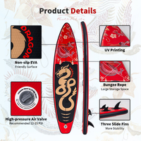 UE Dropshipping Vente en gros Usine Fourniture funwater sup surf planche de surf pagaie gonflable surf sup ue paddle board sup board