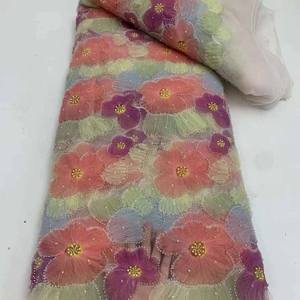 Tejido <span class=keywords><strong>bordado</strong></span> de vestido de novia, tela de encaje al por mayor, encaje <span class=keywords><strong>en</strong></span> línea, venta de telas de vestido con <span class=keywords><strong>bordado</strong></span> nupcial - Product Image 1