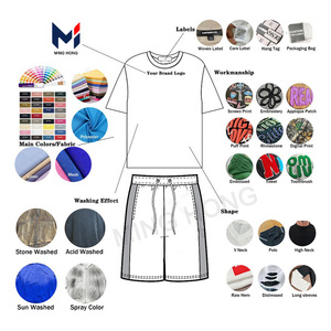 Short de sport 2 en 1 à séchage rapide personnalisé d'usine Short de sport double couche avec logo imprimé pour hommes - Product Image 4