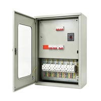Tablero de Distribución de Bajo Voltaje de 63A para Sistema de Monitoreo de Hoteles, Gabinete Eléctrico con Protección IP55 y 17 Circuitos