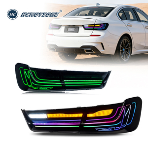 Luces Traseras LED HCMOTIONZ para <span class=keywords><strong>BMW</strong></span> G20 2019-2025 Serie 3 M340i <span class=keywords><strong>330e</strong></span> 330i M 325Li G80 M3 G28, Conjunto de Luces Traseras con Animación RGB - Product Image 1
