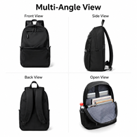 Sac à dos pour ordinateur portable pour homme, imperméable, léger, pour les voyages, l'école, le bureau, avec logo personnalisé