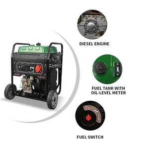 220V/380V 3000/3600rpm 50Hz/60Hz Open Frame Type <b>Generator</b> Set Powered by High Quality Engine 8KW 8.5KW - Product Image 4