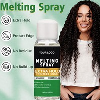 Kit de pulvérisation pour la fixation de la dentelle, dissolvant de colle pour perruques, bande élastique, brosses, peigne, rasoir et bonnets de perruque pour l'installation de perruques