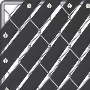 Bande d'intimité pour clôture grillagée 164 pi x 0,15 pi, écran d'intimité pour lattes de clôture grillagée avec 150 <span class=keywords><strong>attaches</strong></span> rapides et outil de perforation - Product Image 6