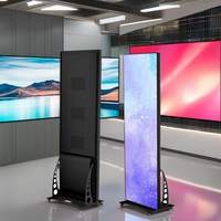 Afficheur LED numérique P2 P2.5, écran publicitaire électronique HD intérieur, contrôle Wifi, affichage LED sur pied