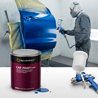 Peinture acrylique 1K couleur unie Ruijing pour véhicules larges – Idéale pour la rénovation et l'entretien des berlines, SUV et hatches