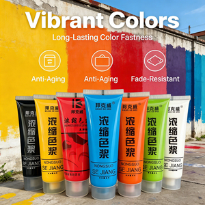 Bunkerway BKW YG001 Water-based Concentrated Color Paste for <b>Paint</b> Color Matching Wall Painting Printing Environmentally <b>Coating</b> - Product Image 3
