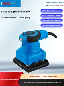 <span class=keywords><strong>Ponceuse</strong></span> électrique portative 550W 220V Machine à papier de verre de qualité industrielle outil de polissage de mur de travail du bois petite taille - Product Image 6