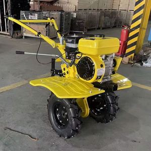 Tracteur de jardin fiable à quatre roues motrices de 9 CV, alimenté à l'essence, avec moteur écologique pour usage agricole et culture des terres - Product Image 1