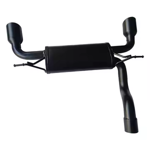 Performance Silencieux 5 pouces Diesel à travers l'acier inoxydable soudé au silencieux résonnant - Product Image 3