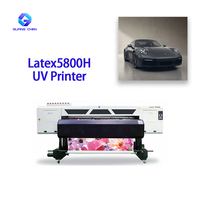 Impresora de Látex de 1.8m Latex5800H con Cabezal de Impresión Epson de Precisión, Impresora de Inyección de Tinta de Formato Ancho Rollo a Rollo para Vinilo, Película PET y Pancartas