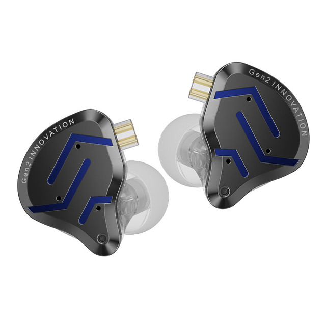 KZ ZSN PRO 2 GENERATION 1DD+1BA Hybrid Earphones HiFi Bass 1 Super-linear Earbuds in Ear Monitor Wired Earphones Game Motion 3.5