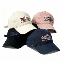 Gorra de Béisbol Deportiva Vintage de 6 Paneles, Bordado Personalizado, Tela Transpirable e Impermeable, Unisex, Hebilla Metálica Ajustable, Gran Venta