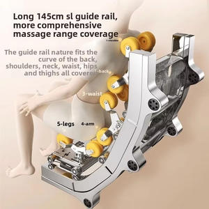 Massagesessel für Zuhause 4D Manipulator SL-Schiene <span class=keywords><strong>Deluxe</strong></span> Zero Gravity Ganzkörper Automatik Elektrischer Liegesofa - Product Image 4