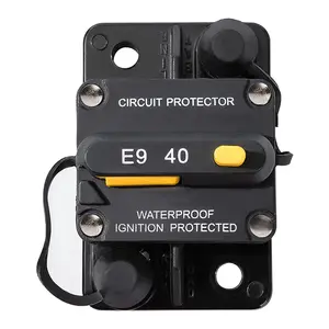 Cheap price caravan manual reset 90A 25-150A automobile circuit breaker used in DC audio system