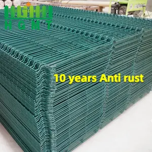 6 Gauge Welded Wire Mesh Fence Panels Iron Fence Welded Wire Mesh Panel