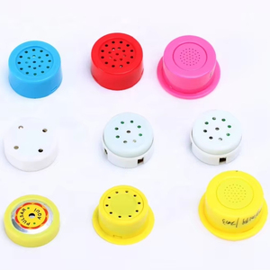 OEM Custom Plastic Push Button Music Box Recordable Toy for Baby with Plush Toys
