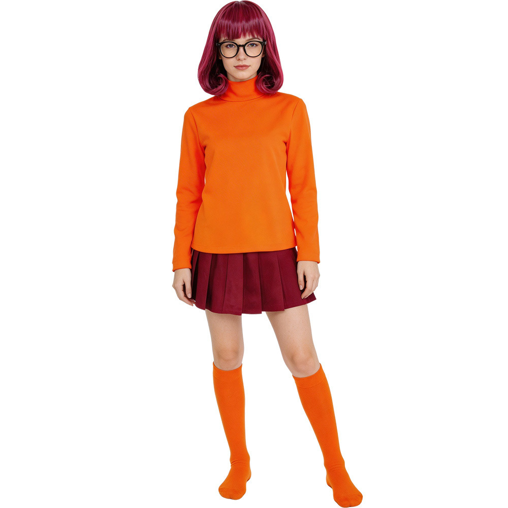Long Velma (top, skirt, stockings) (glasses included)