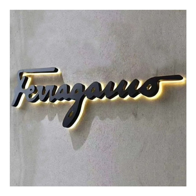 Custom Led Sign 3D Channel Letter Signs Backlit Outdoor Business logo Sign for Shop Decoration