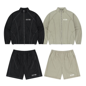 Mens Blank Nylon Tracksuit - Wholesale & Customizable