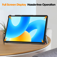 Étui pour tablette pour Huawei Matepad 11.5 2023 tablette Pc manchon de protection peinture de tension à trois volets