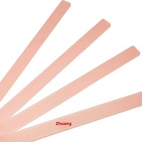 Règle de poussée de cartes automatique pour table de Mahjong, en acrylique, design couleur gelée, 50 cm de long, grande taille pour usage domestique