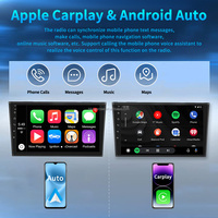Radio para Auto Android 13, Pantalla IPS 1280*720, Car-play, 8 Núcleos, 4G LTE, Navegador, Compatible con HYUNDAI SANTA FE 2 2006-2012