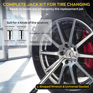 Vendita calda di alta qualità 2.5 tonnellate auto Jack acciaio forbici Jack Kit Jack per Mercedes Benz automobili - Product Image 5