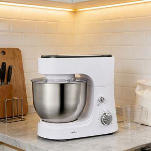 Batteur sur socle électrique de qualité supérieure, petits appareils de <span class=keywords><strong>cuisine</strong></span> pour la pâtisserie, la préparation de la pâte, le mélange des aliments, bol de mélange - Product Image 4