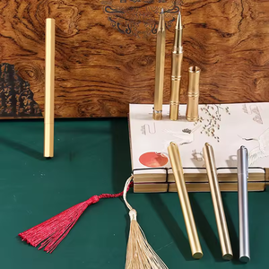 Usine directe haut de gamme métal cuivre laiton <span class=keywords><strong>stylo</strong></span> à bille avec Logo personnalisé cadeau <span class=keywords><strong>stylo</strong></span> pour entreprise promotionnel Signature <span class=keywords><strong>stylo</strong></span> - Product Image 4